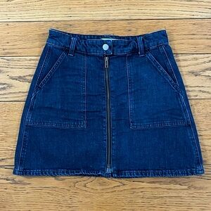 Madewell Denim Utility Skirt